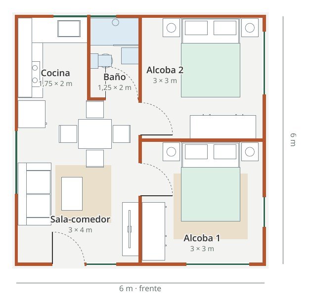 Plano de la Casa 36